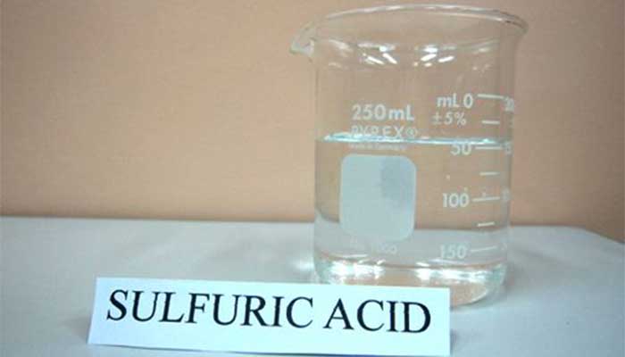 سولفوریک اسید مایع