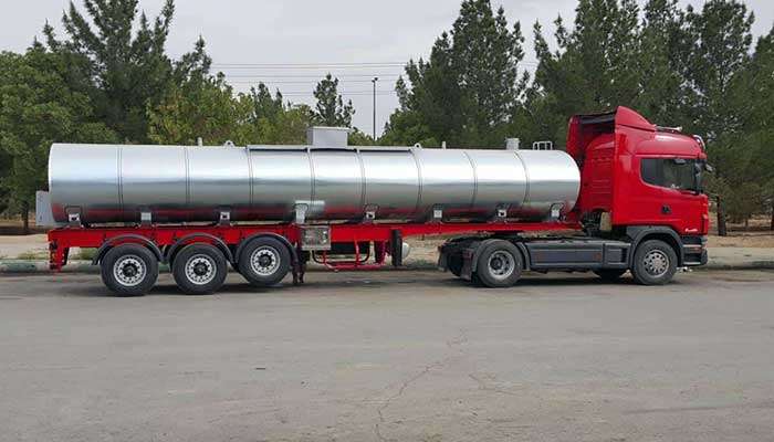 حمل و تأمین مایعات اسیدی با تانکر