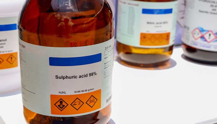 اسید سولفوریک برند آماس